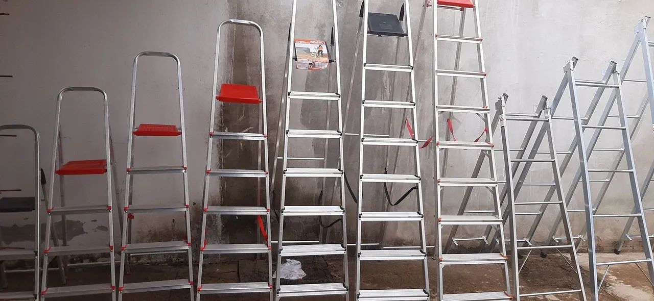 Escada em alumínio e aco extensiva  - Foto 3