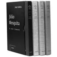 Livro Julio Mesquita E Seu Tempo - Box Com 4 Volumes