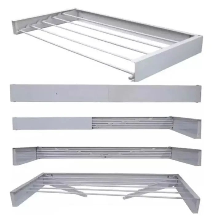 Varal de teto retrátil para roupas - prático e moderno!