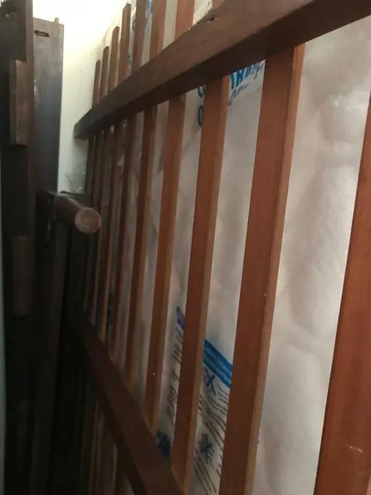 Cama Casal Madeira Maciça de lei - Foto 2