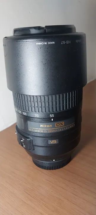 Lente Nikon original (AF-S DX NIKKOR 55-300mm f/4.5-5.6G ED VR) - Foto 4