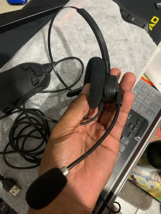 Fone de Ouvido headset Usb  - Foto 4