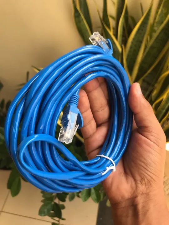 Cabo de Rede LAN Internet/Ethernet Novo (1,5m /2m /5m /10m /15m) Garantia - Foto 2