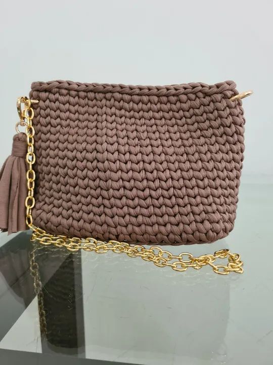 Bolsa de Crochê NOVA - Foto 3