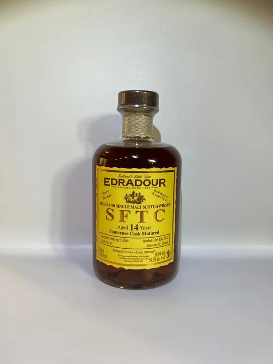 Whisky EDRADOUR SFTC SAUTERNES 14 ANOS
