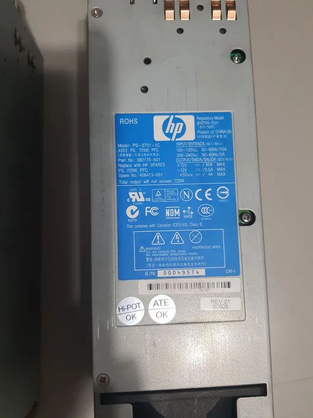 Fontes originais HP Proliant 350 ML 4° GERACAO - Foto 3