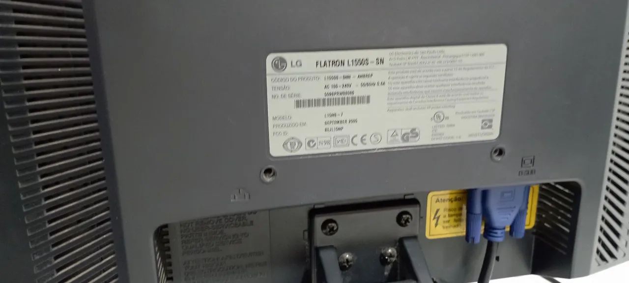Monitor Flatron L1550S - Foto 5