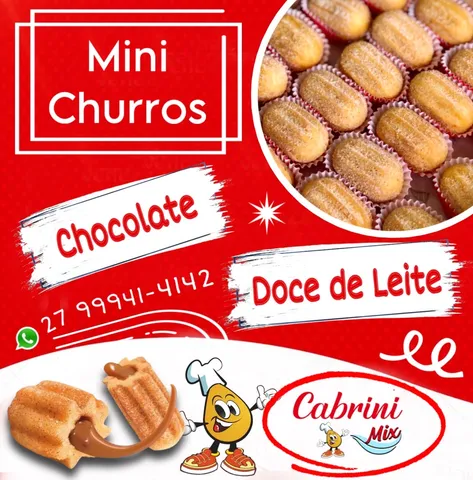 Mini Churros Dulce De Leche – Petisco Brazuca