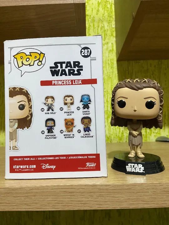 Funko pop princesa leia star wars na caixa - Foto 2