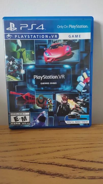 Jogo Playstation Vr Demo Disc Do Ps 4 Playstation