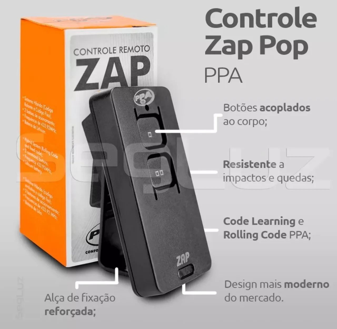 Motor PPA jetflex rápido p/ portão até 500 kg. - Foto 3