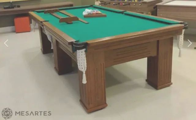 Mesa de sinuca profissional 3,12 x 1,70