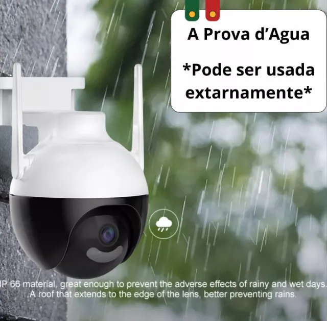 Câmera Ip Ptz Wifi 8mp 4k c/ Detecção Humana