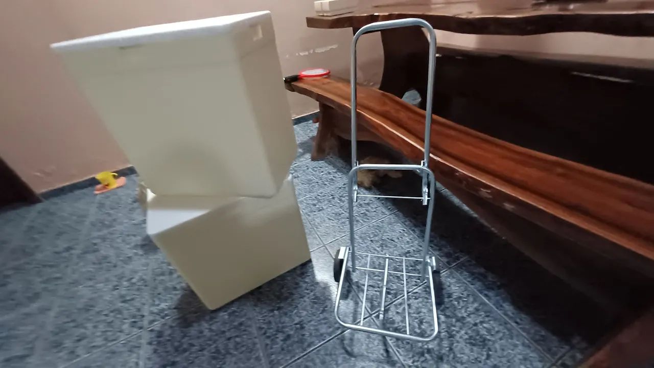 Carrinho e Isopor  - Foto 3