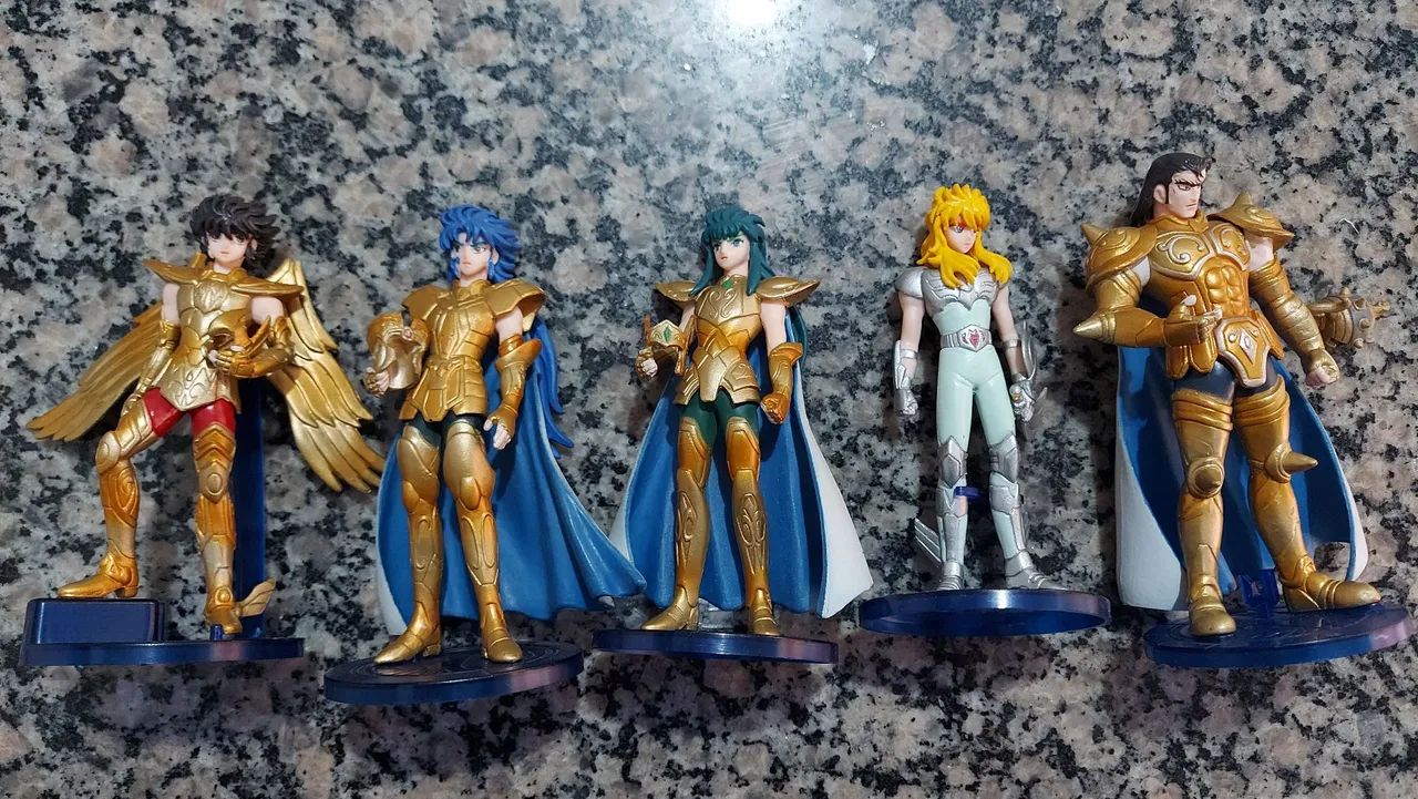 Bonecos Cavaleiros Do Zodiacos ( Com 4 ) Vendo Separadamente