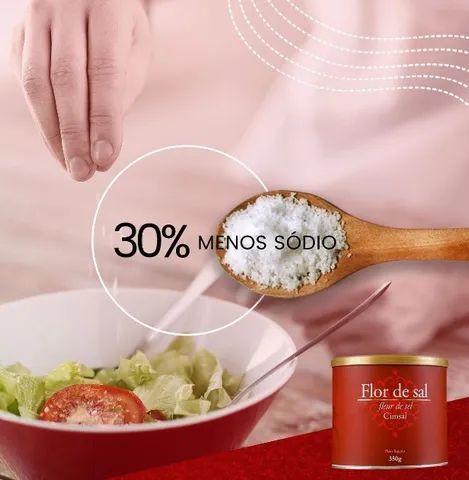 Flor de Sal Cimsal - 1kg - Foto 6