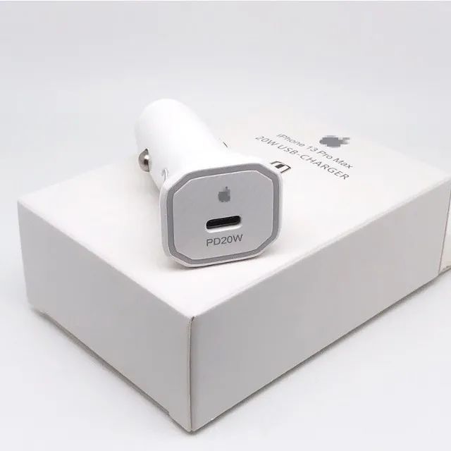 Carregador Para Lightning Tipo C Turbo 20w Veicular - Foto 2