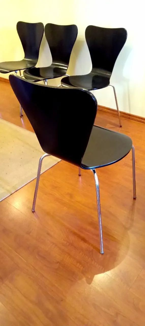 Conjunto de Cadeiras Design Moderno - Foto 2