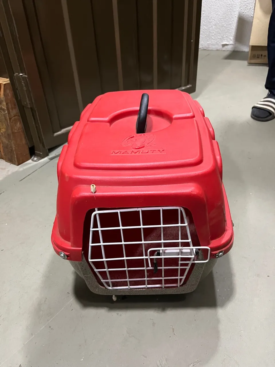 Caixa de transporte para animais