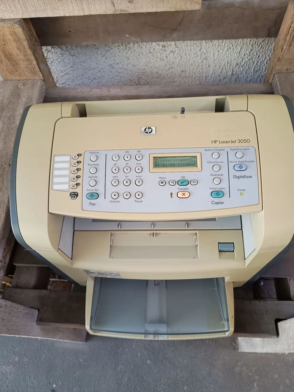 Vendo Impressora Multifuncional Hp Laserjet 3050, funcionando. Estava guardada. LEIAAA.