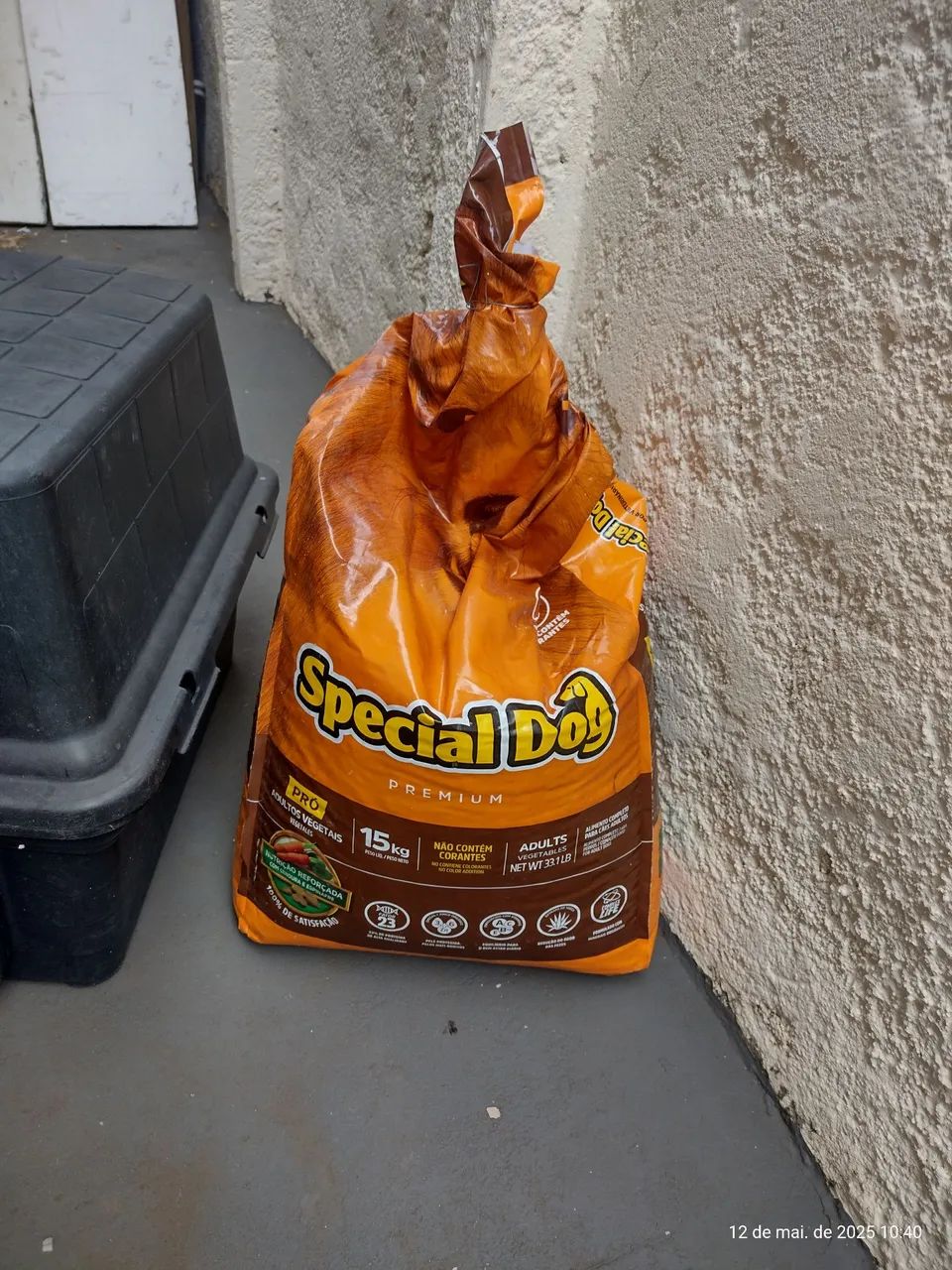 Casinha para Cachorro + Saco de Ração  - Foto 2