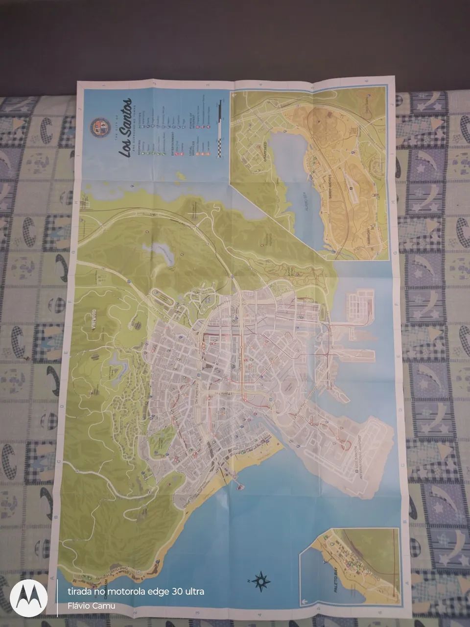 Mapas Red Dead Redemption 2 e GTA 5 - Foto 3