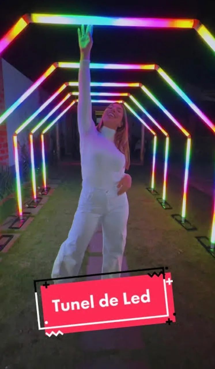 Aluguel de túnel de led pra eventos 