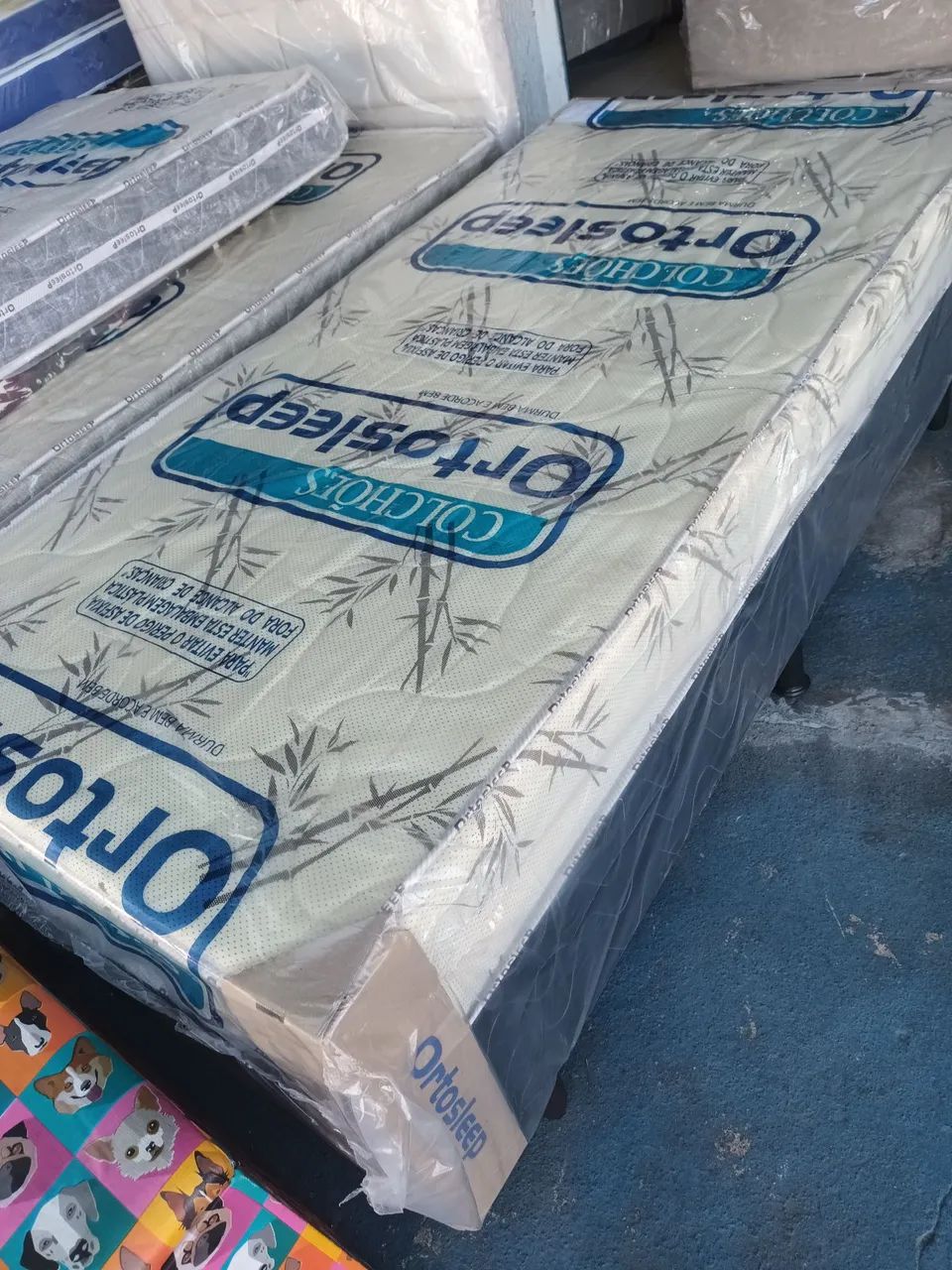 Cama box Ortosleep Solteiro