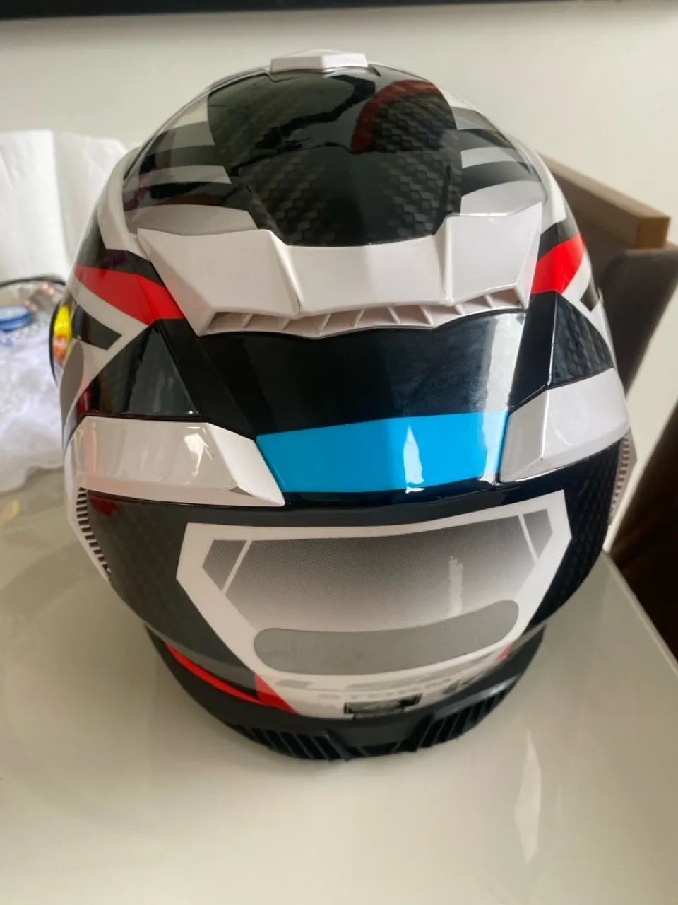 Capacete Moto - Tamanho M - Foto 5