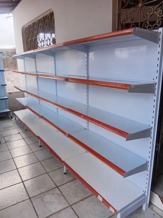 6 metros de gôndolas de parede 3100 - Foto 3