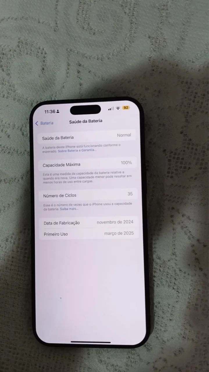 Troco esse iPhone 16 pro max por Moto ou carro volto  a diferença  - Foto 5
