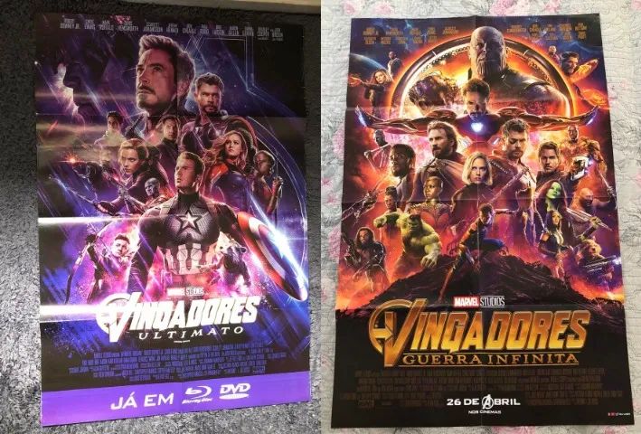 Pôsteres Filme Vingadores 