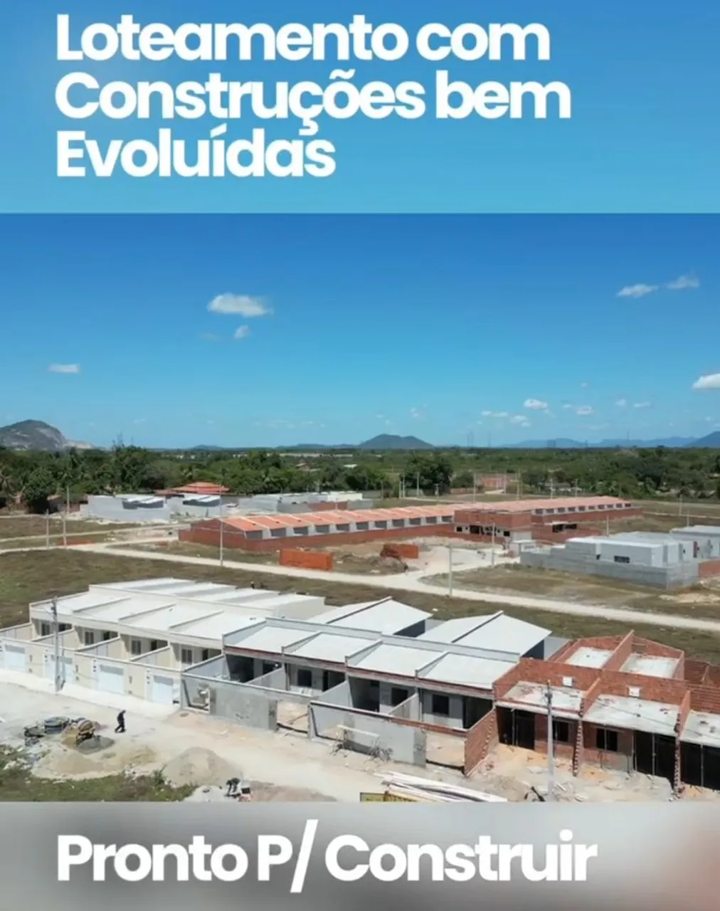 Lotes Avista ou financiados para construção imediata