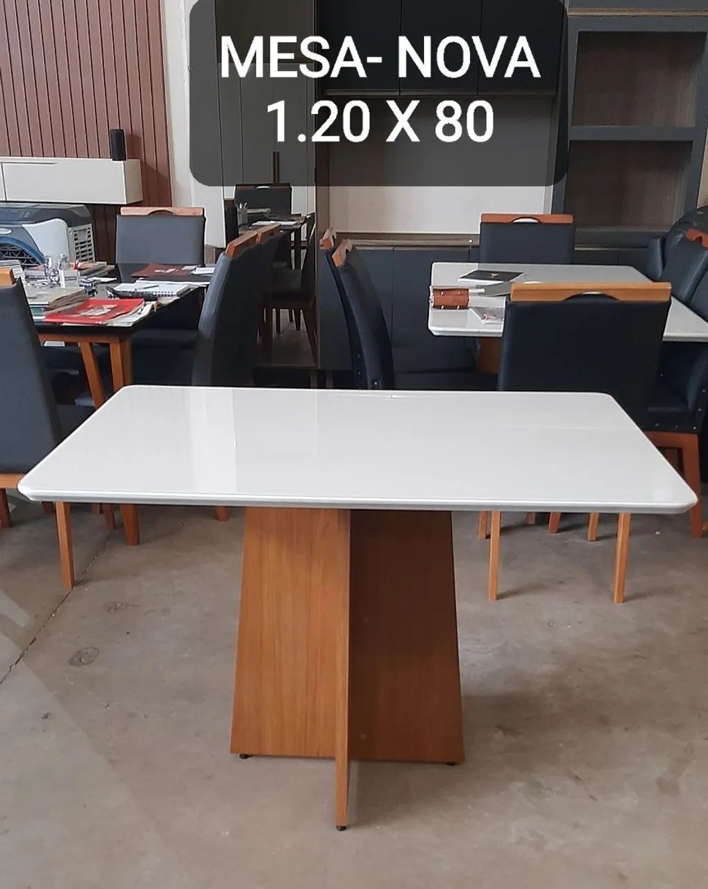 Mesa de Jantar 1,20x80 - Mesa Nova