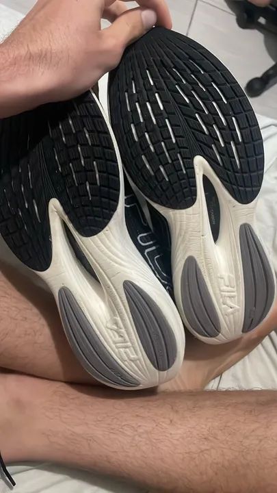 Tênis Fila racer carbon 2 - Preto - Unissex - Foto 4