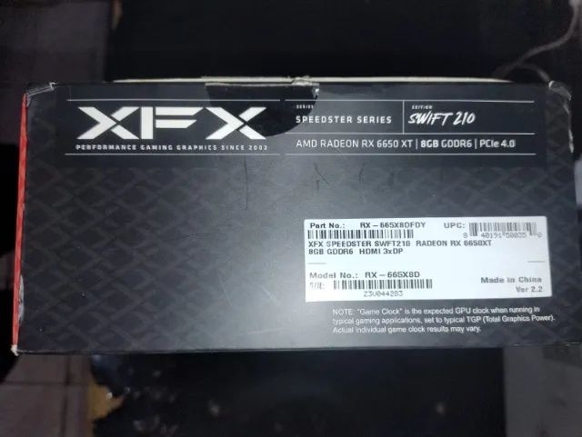Placa de vídeo RX 6650XT 8GB (leia a descrição) - Foto 3