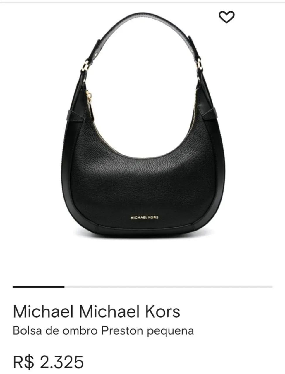 Bolsa Michael Kors ORIGINAL-branca de ombro - Foto 4