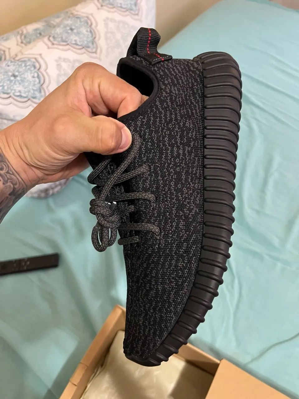 Adidas yeezy boost 350 pirate black - Foto 2