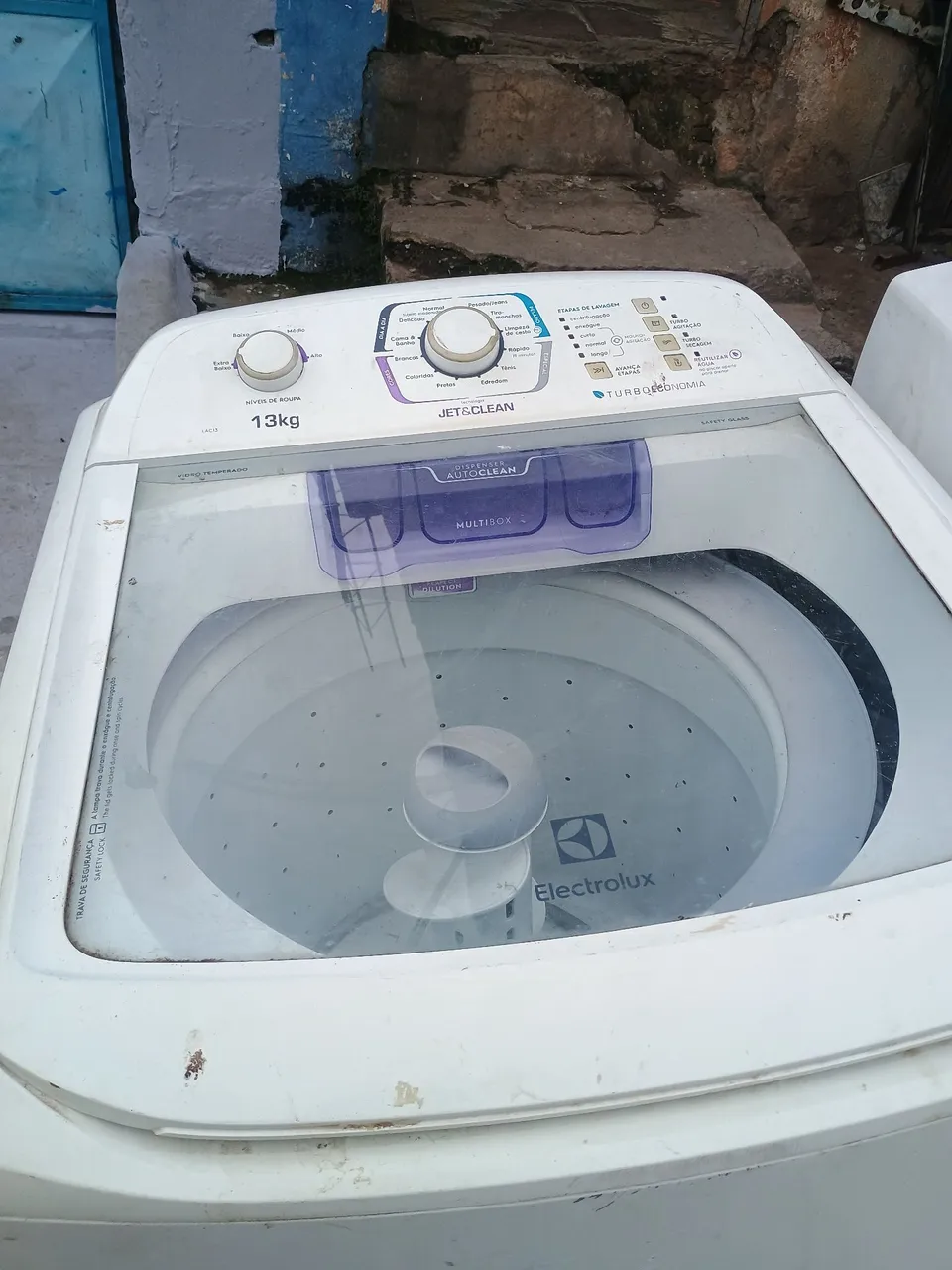 Máquina de Lavar Electrolux 13kg - Jet&Clean