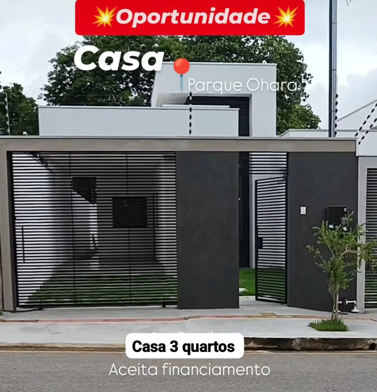 CASA 3 QUARTOS PARQUE OHARA COXIPÓ