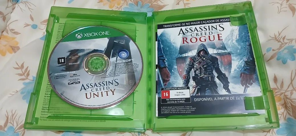 Kit 4 Jogos Xbox One Ubisoft - AC Origins Unity Syndicate Edição Limitada + Watch Dogs - Foto 5