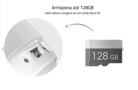 Câmera de Segurança HD Sem Fio Intelbras Wifi Mibo iC5 IP66 - Foto 3