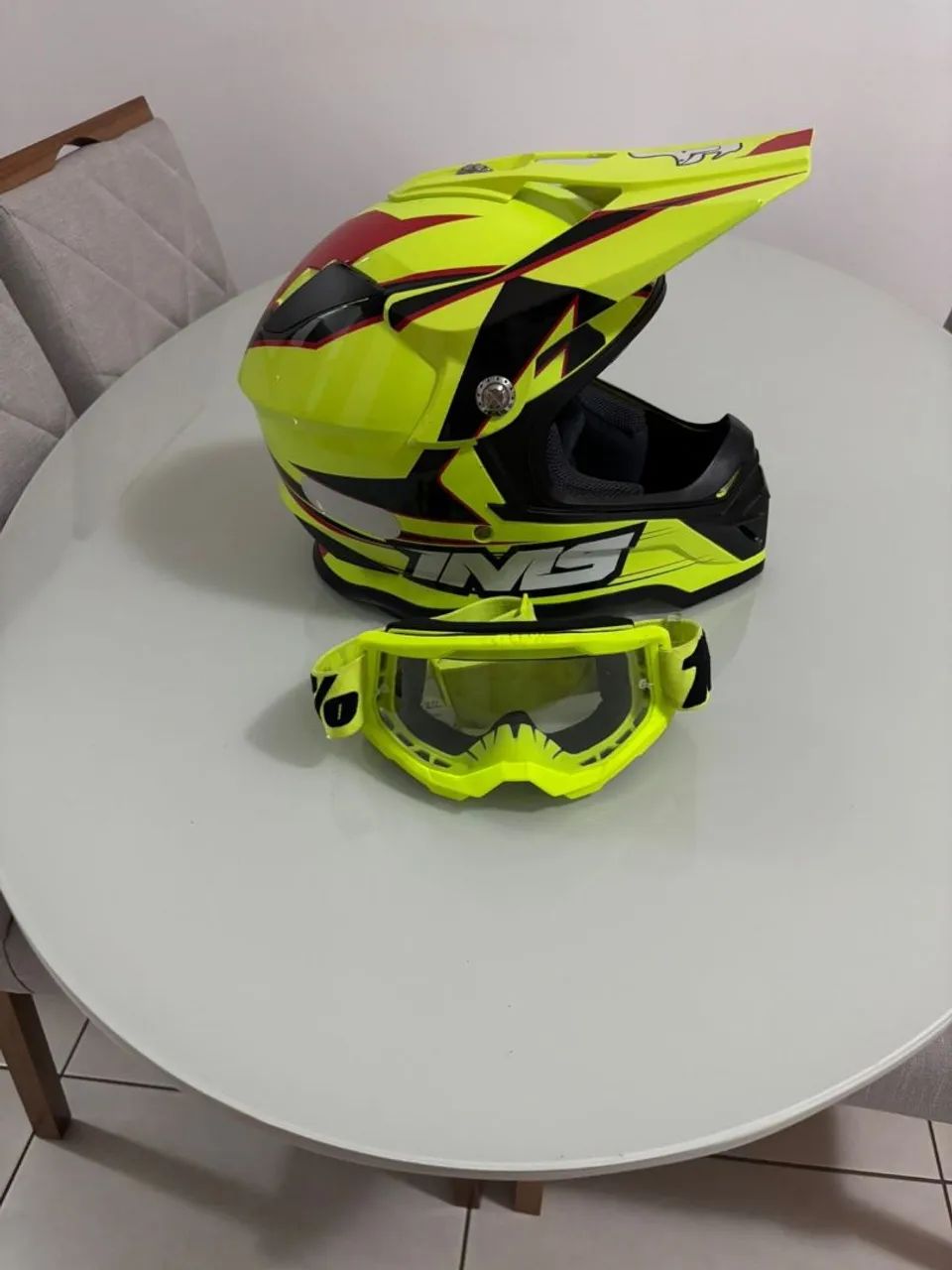 Capacete moto trilha - Foto 2