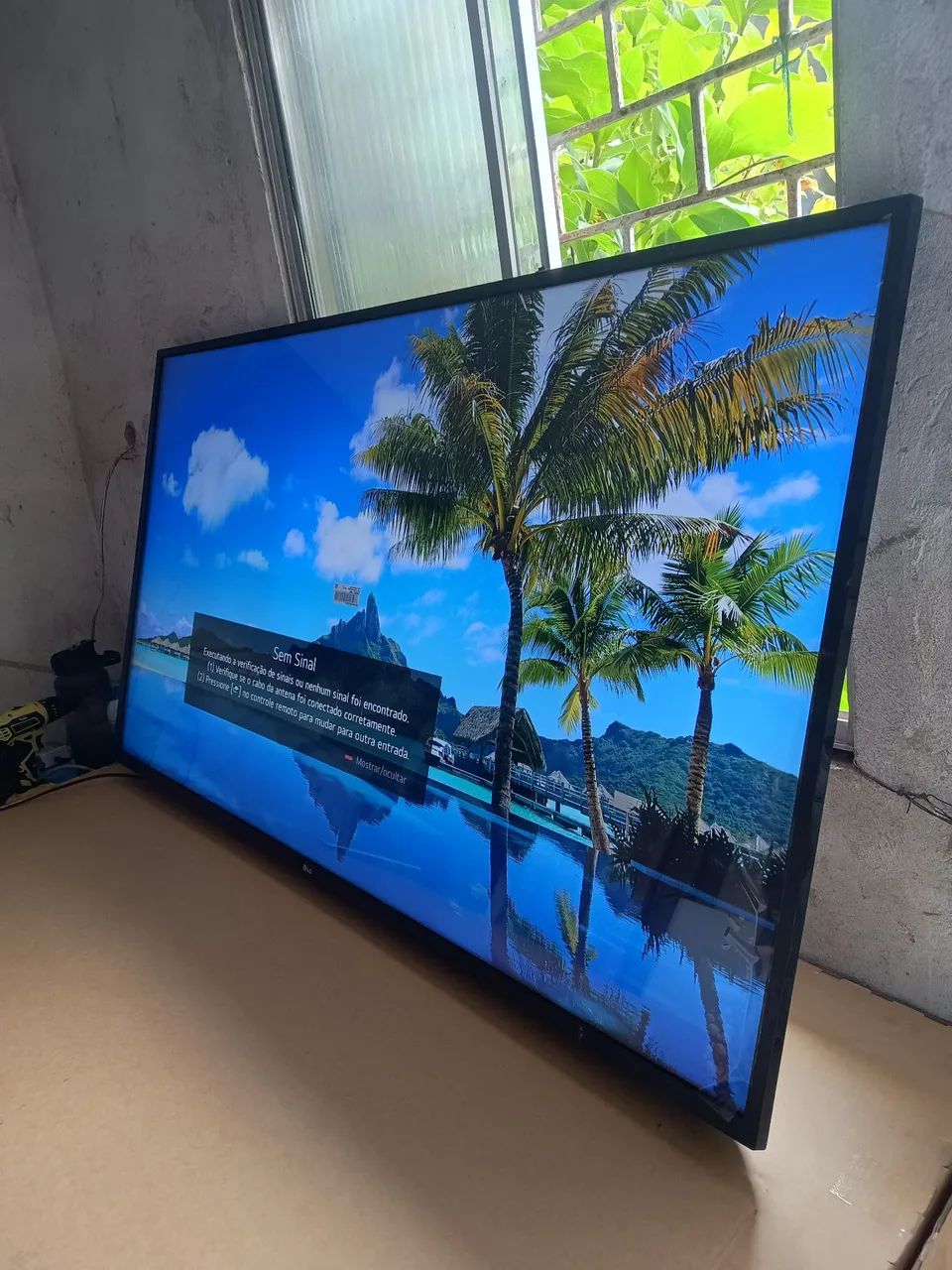 Tv Smart 55 4k zera no plástico 64396662619778124