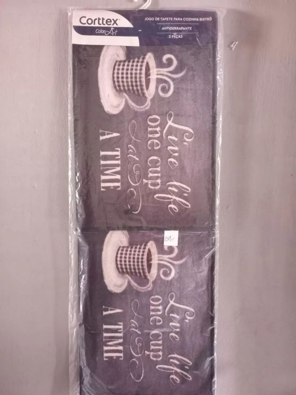 Tapete para Cozinha - Live Life One Cup At A Time
