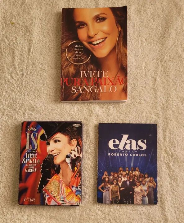 CD E DVD de Ivete Sangalo  