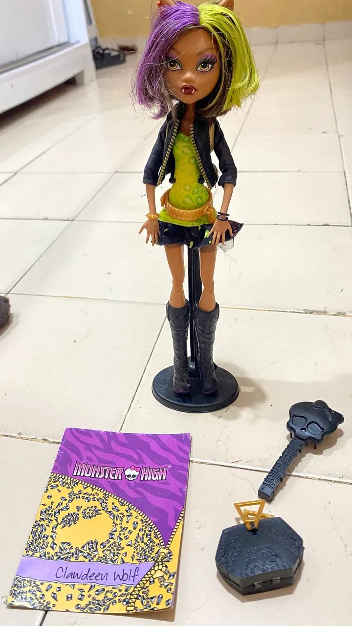 BONECA MONSTER HIGH - CLAWDEEN WOLF - NEW SCAREMASTER  - Foto 2