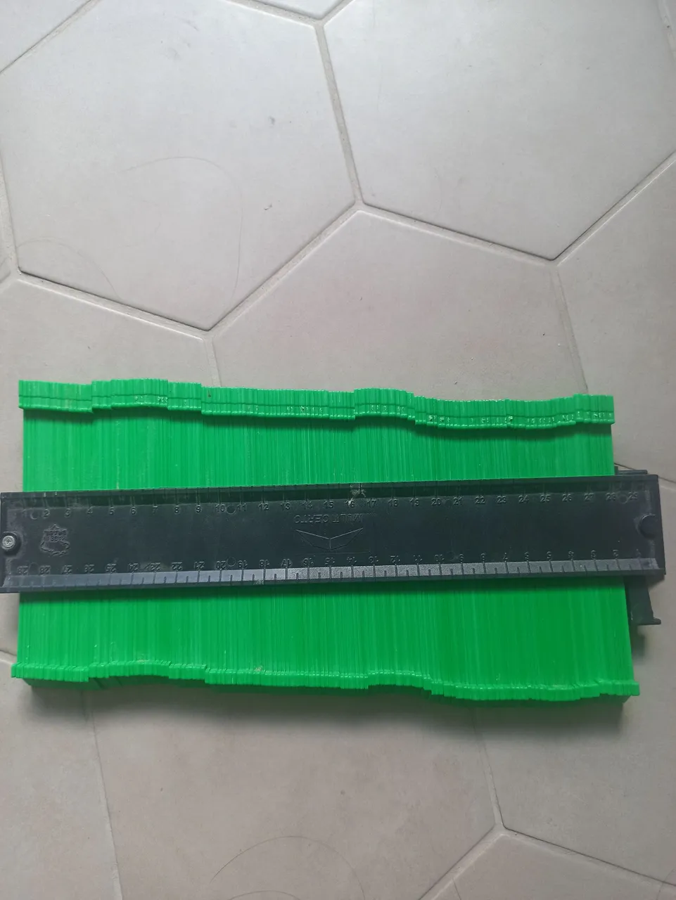 Régua de Contorno para Moldar