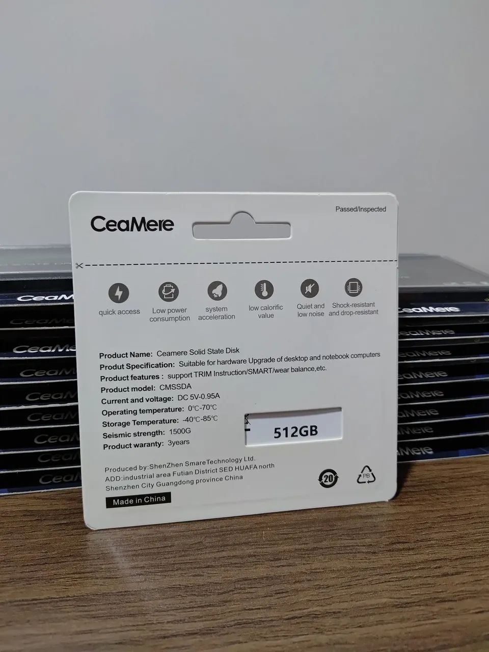 SSD SATA 512gb produto novo " Com Garantia "