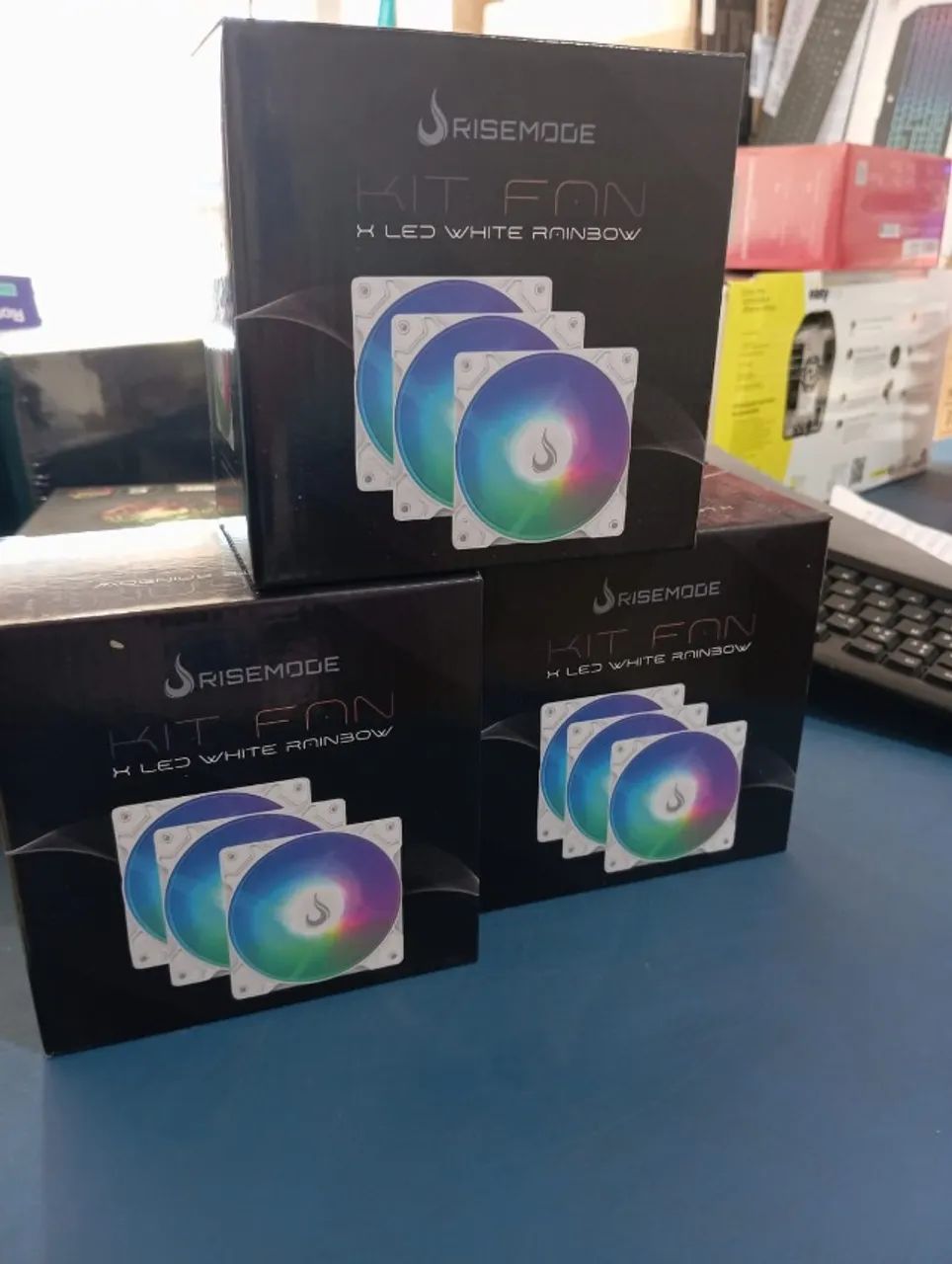 RISE MODE KIT FAN X LED WHITE RAINBOW - Foto 2